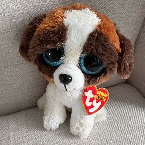 Beanie babies dog plush toy new with tags name Duke